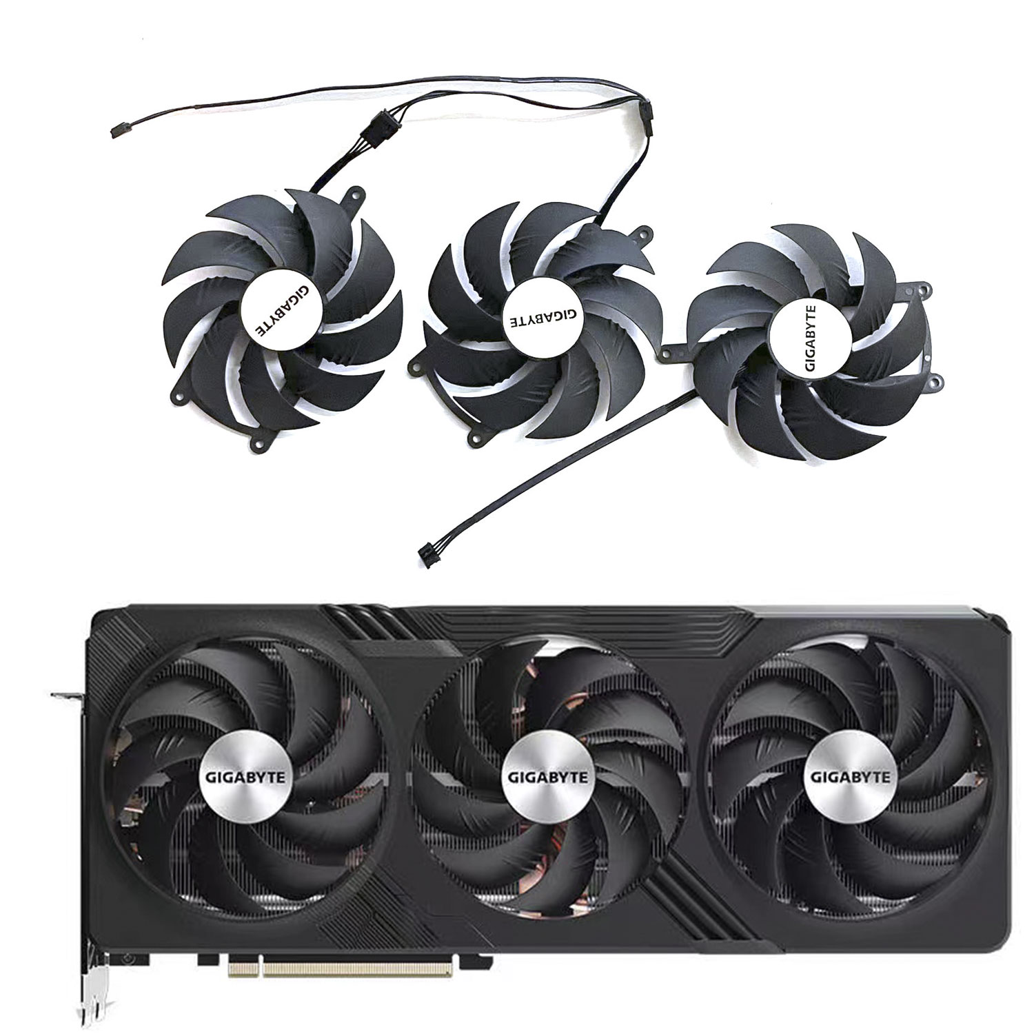 Rx 7900 Xtx 24Gb - Ventilateur GPU pour Gigabyte Radeon RX