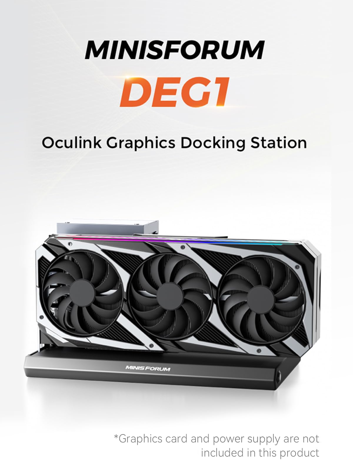 MINISFORUM DEG1 Station d'accu - Oculink Gpu Dock Station avis et prix